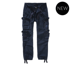 Brandit PURE SLIM FIT PANTS navy