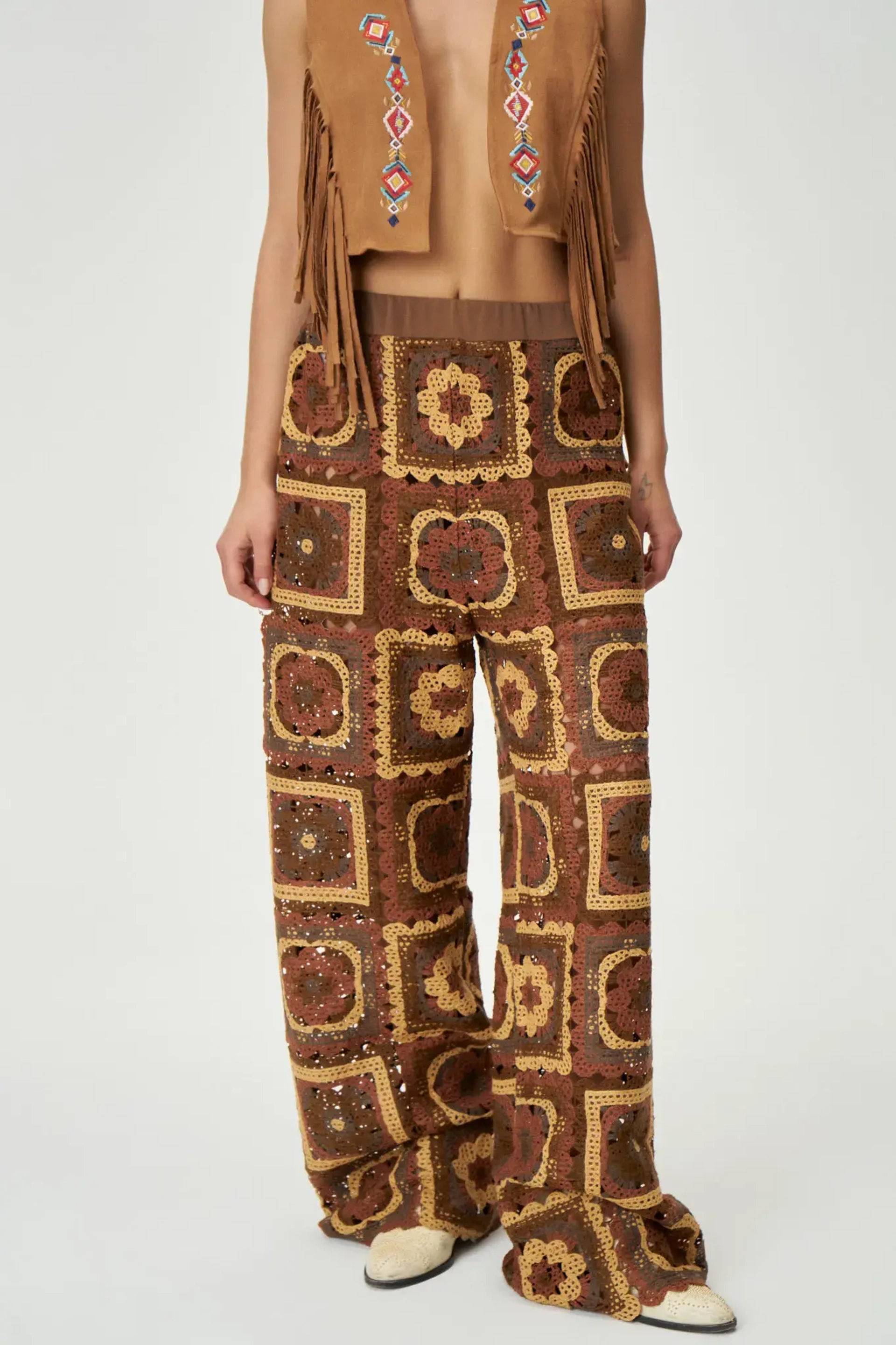 Брюки Хиппи