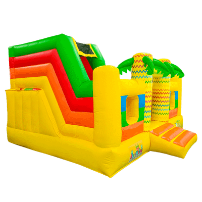 Коммерческий надувной батут «Тропикано», 5*3,7*2,8 м.