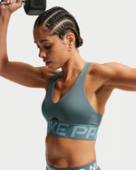 Nike Pro Sculpt Женский спортивный бюстгальтер со средней поддержкой и вставками - NIKE