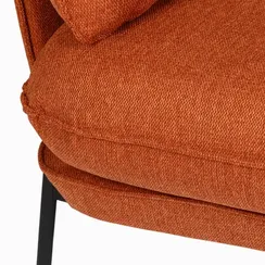 Диван Sussex 210 см, оранжевый