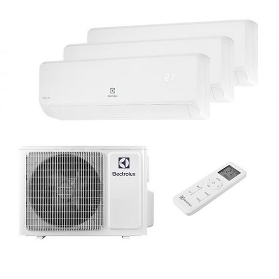 Мульти сплит-система на 3 комнаты Electrolux серия Fusion (20+20+20 кв.м.)