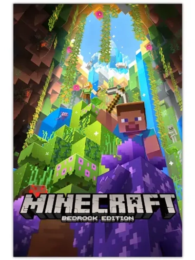 Minecraft: Bedrock Edition, игра для ПК (на флешке USB)