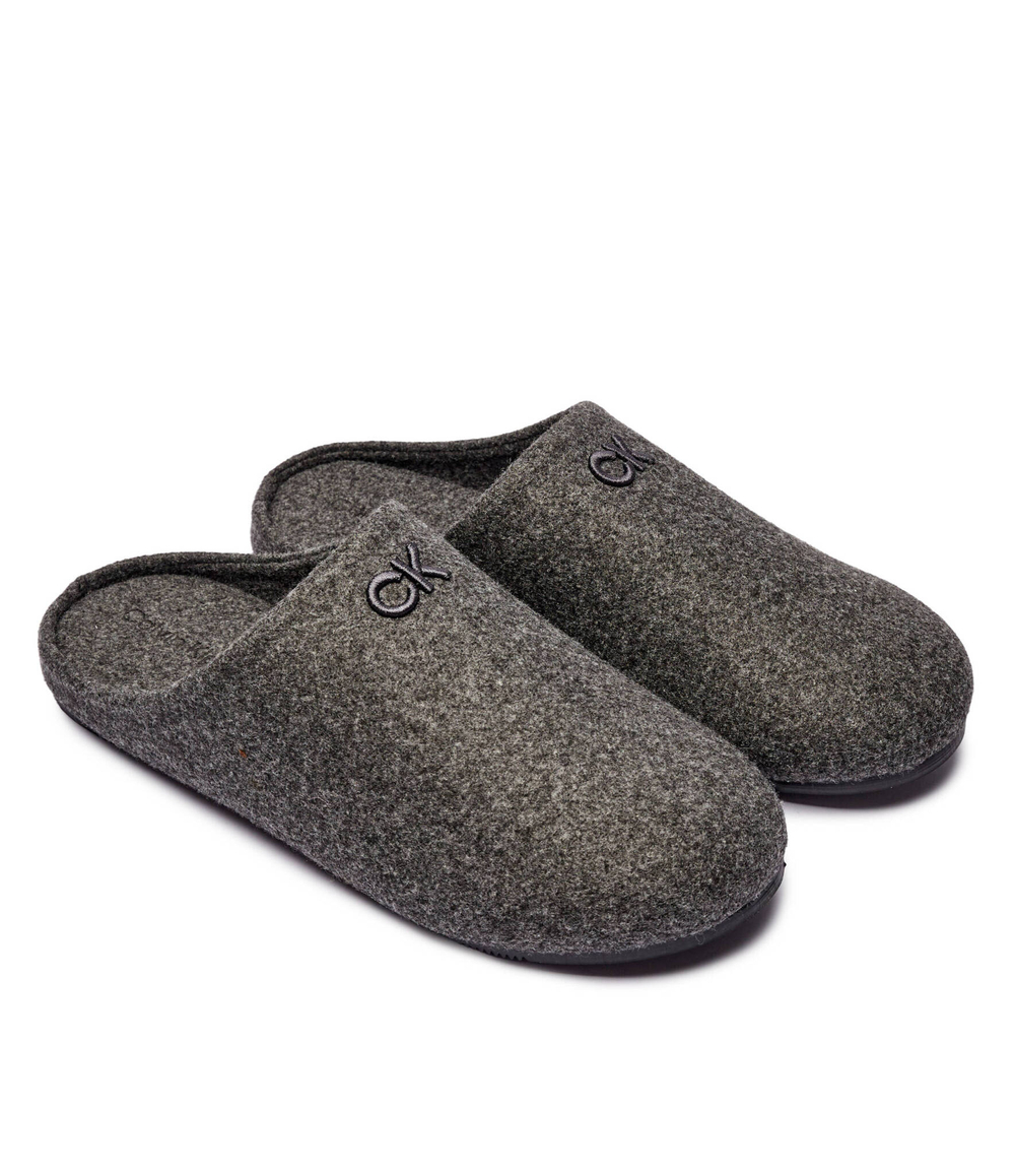 Домашняя обувь MULE Calvin Klein - серый(HM0HM01608)