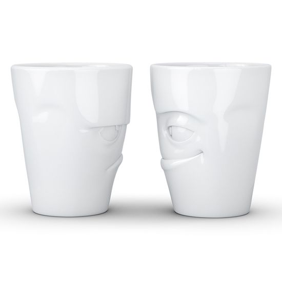 Набор кружек grumpy & impish, 350 мл, белый, 2 шт.
