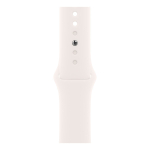 Apple Watch Series 10, 42 мм корпус из алюминия цвета «Rose Gold», ремешок Sport Band размера S/M цвета «Light Blush»