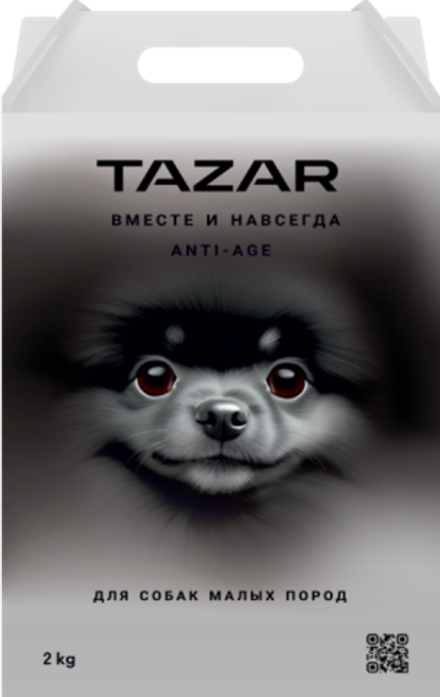 Tazar 2кг Сухой корм для собак малых пород Курица Индейка