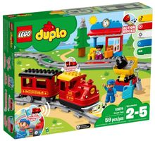 Конструктор LEGO DUPLO Town 10874 Поезд на паровой тяге