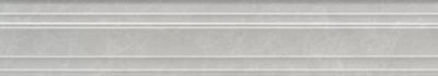 Бордюр Багет Монте Тиберио серый глянцевый обрезной (BLF023R)