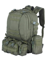 Рюкзак тактический Legioner 55 л с подсумками Cordura 600D Олива