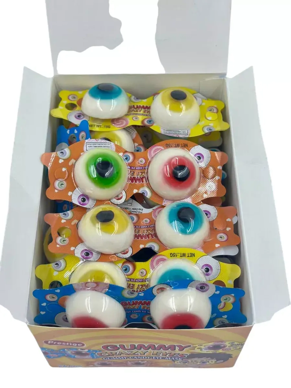 Жевательный мармелад в виде глаз , 24шт