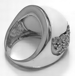 Ювелирное серебряное кольцо Эстерелла 925