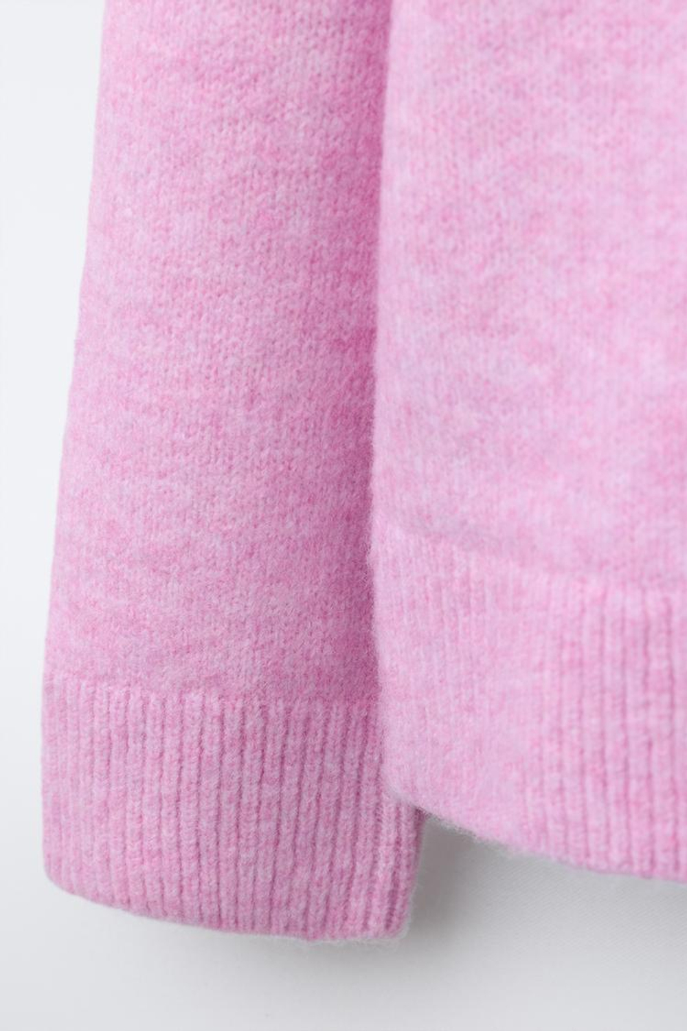 ZARA ОДНОТОННЫЙ КАРДИГАН, РОЗОВЫЙ