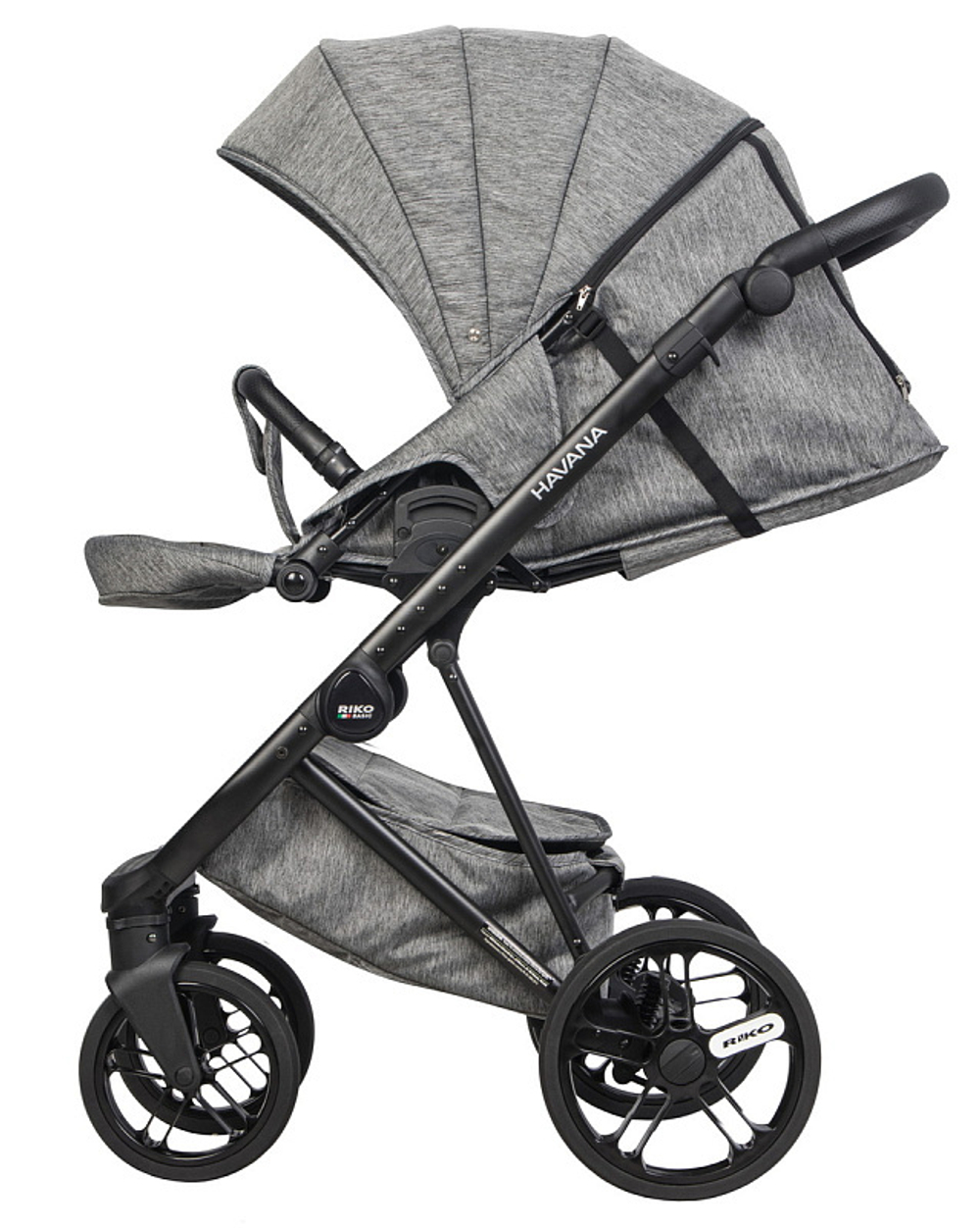 Детская коляска Riko Basic Havana 2 в 1 02 серо-зеленый