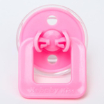 1592991 Пустышка силиконовая анатомическая с колпачком, от 0 - 3мес., цвета МИКС