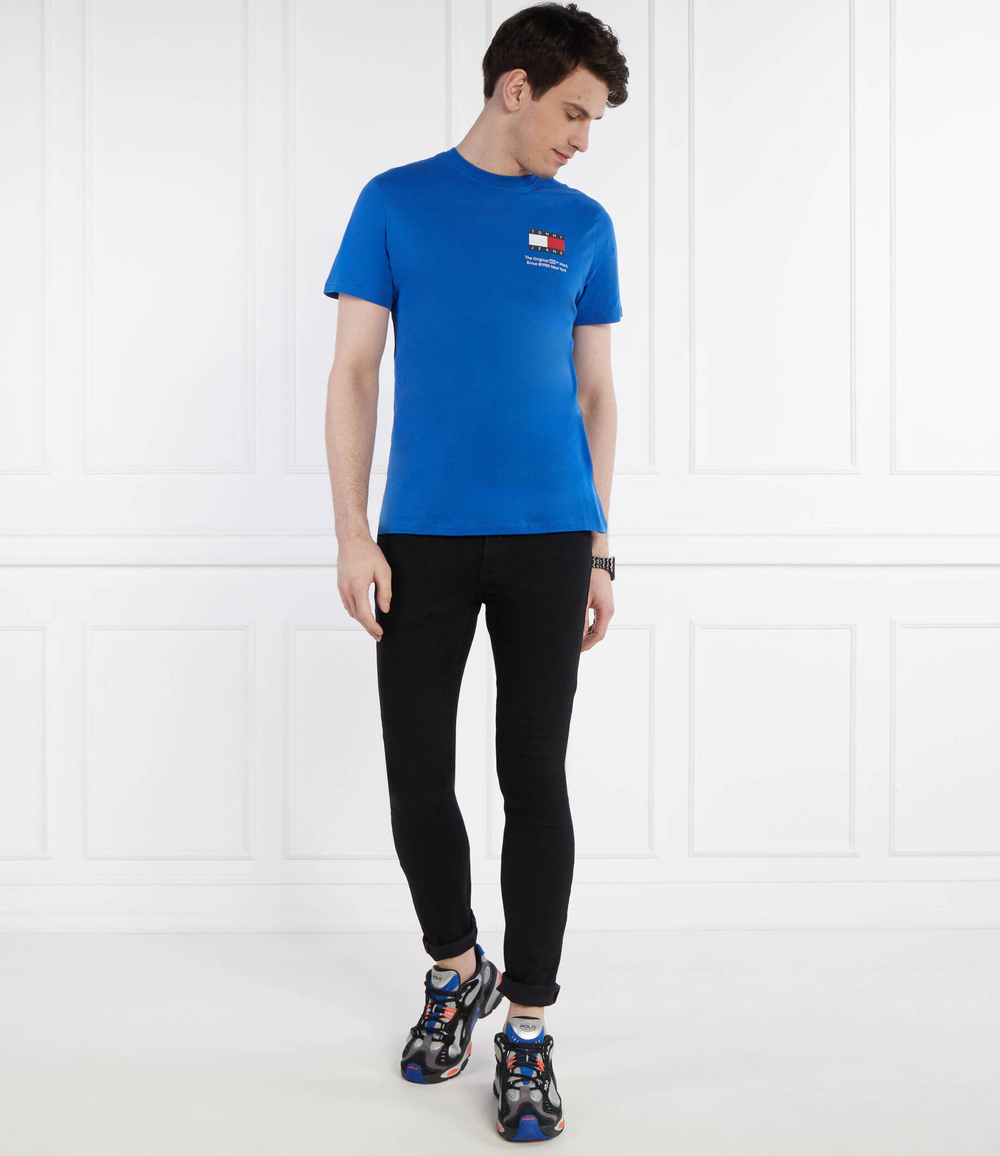 Футболка essential Tommy Jeans - голубой(DM0DM18263)