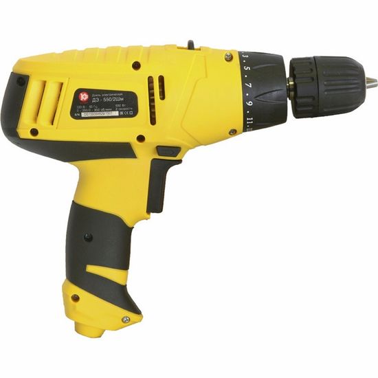 Сетевой шуруповерт "КАЛИБР" ДЭ-550/2Шм