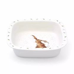 Royal Worcester - Блюдо для зайца Wrendale Designs диаметром 25,5 см. / артикул   WN0556-XL  / GTIN 749151650336
