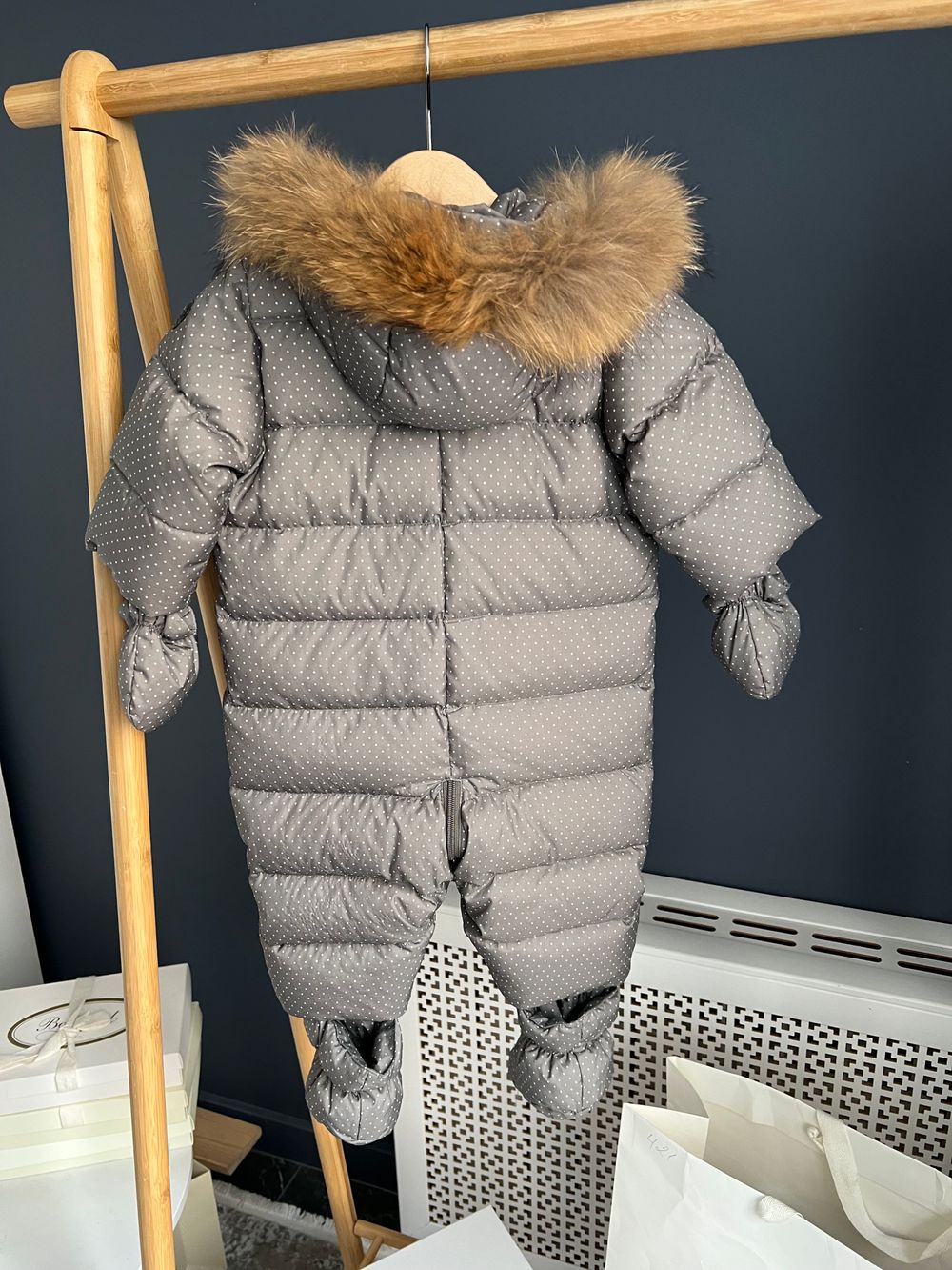 Пуховый зимний комбинезон Bonpoint, 74-80