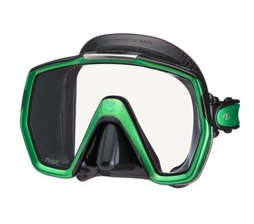 Маска TUSA Freedom HD черный/зеленый