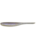 Приманка силиконовая Keitech Shad Impact 4", 5,2г, цвет #440 Electric Shad, 3 упаковки по 8 штук