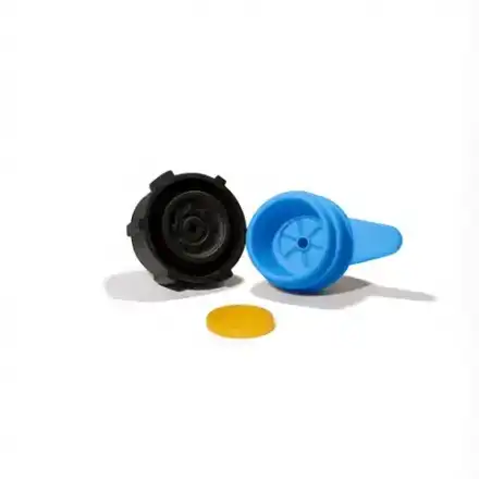 Капельница прикорневая компенсированная 8 л/час, синяя, лабиринт + мембрана, разборная