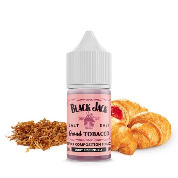 Купить Жидкость  Black Jack Salt - Grand Tobacco 30 мл