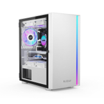 Корпус PCCooler LM300 ARGB WH mATX/ITX USB3.0, 2xUSB2.0 White
