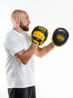 Лапы тренерские LEADERS MID-AIR BUMBLEBEE черно-желтый