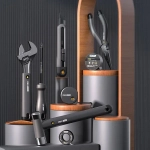 Набор ручного инструмента DELI Home Series HT0008 8 предметов, эксклюзивный дизайн, софттач пластик