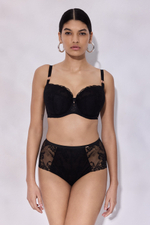 Бюстгальтер Sublime PU Black Alles