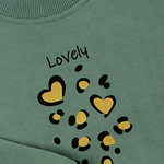 Джемпер д/девочки р.134 M0987FN-7/10 св.хаки (Такро)