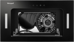 Кухонная встраиваемая вытяжка Weissgauff Intense 600 Touch Black Glass (430367)
