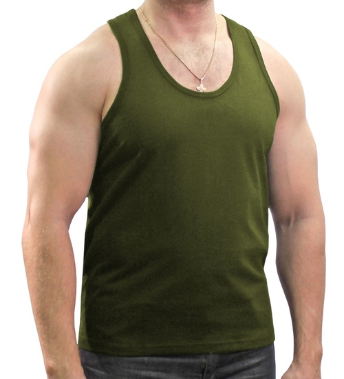 Майка-борцовка Олива (ткань кулирка)