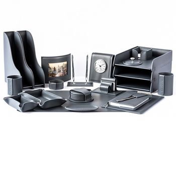 Настольный набор из кожи Cuoietto серии Business из 22 предметов (NBCCar22.1)