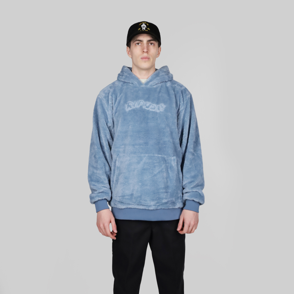 Толстовка мужская Ripndip Waves Sherpa Hoodie - купить в магазине Dice с бесплатной доставкой по России