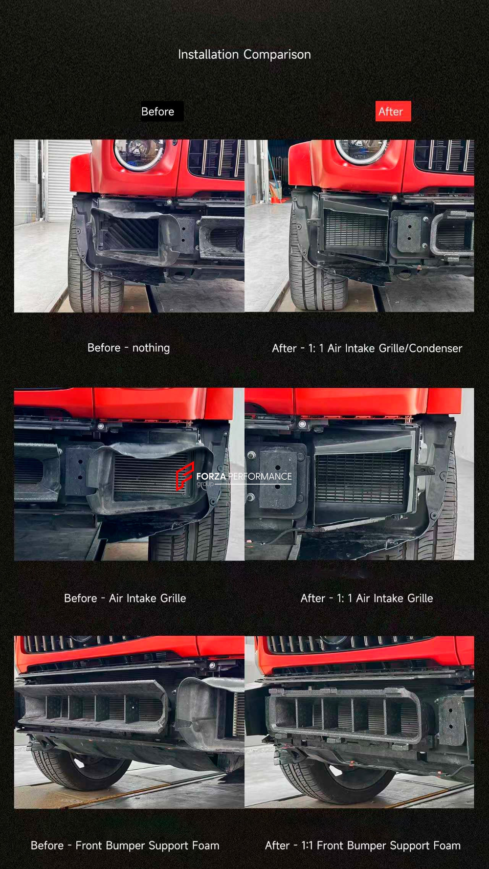 Обвес переделка для Mercedes-Benz G-Class W465 2024+ в G63 W465 AMG 2025 Мерседес Гелик гелентваген