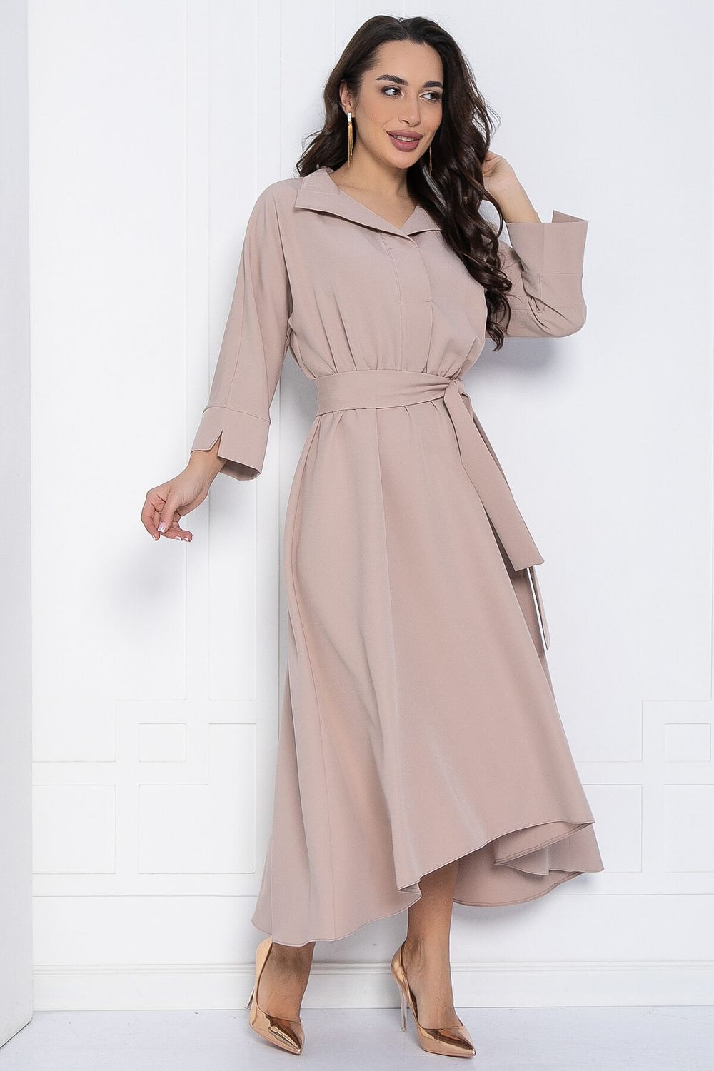 Платье Лорита (бежевое) П12630-16 LT Collection