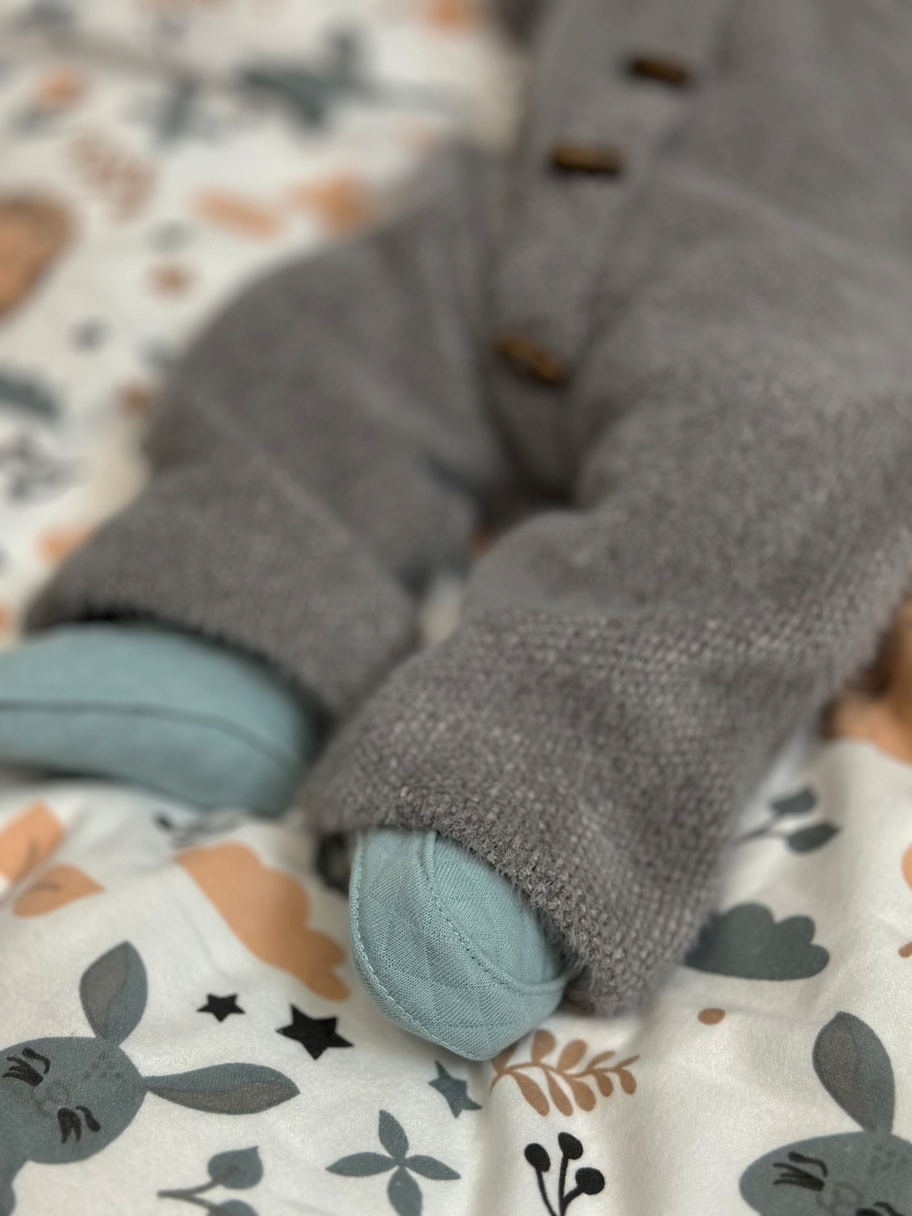 Утепленные пинетки RinaAmari Эвкалипт