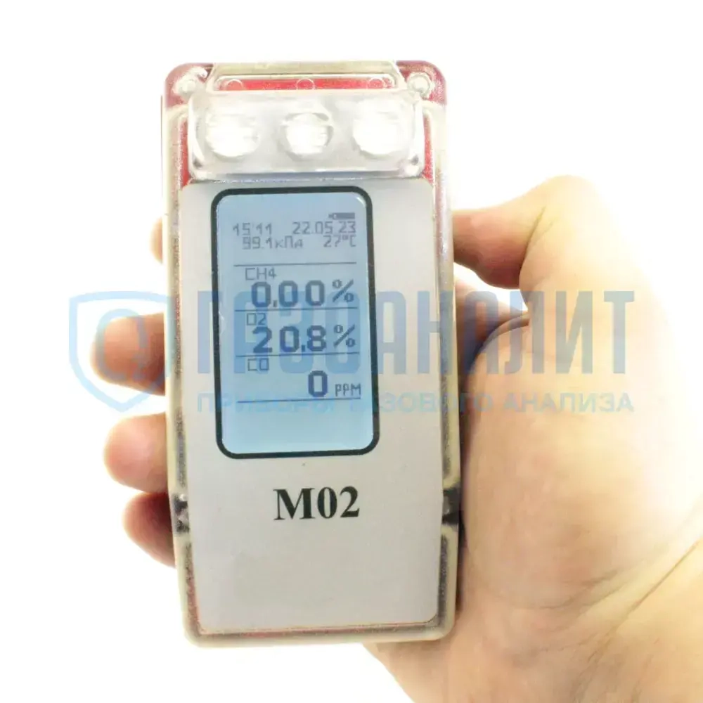 М 02 газоанализатор многокомпонентный взрывозащищённый переносной