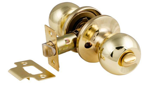 Защелка-Комплект  S-Locked 6072-03  PB круглая фиксатор ЗОЛОТО /115223