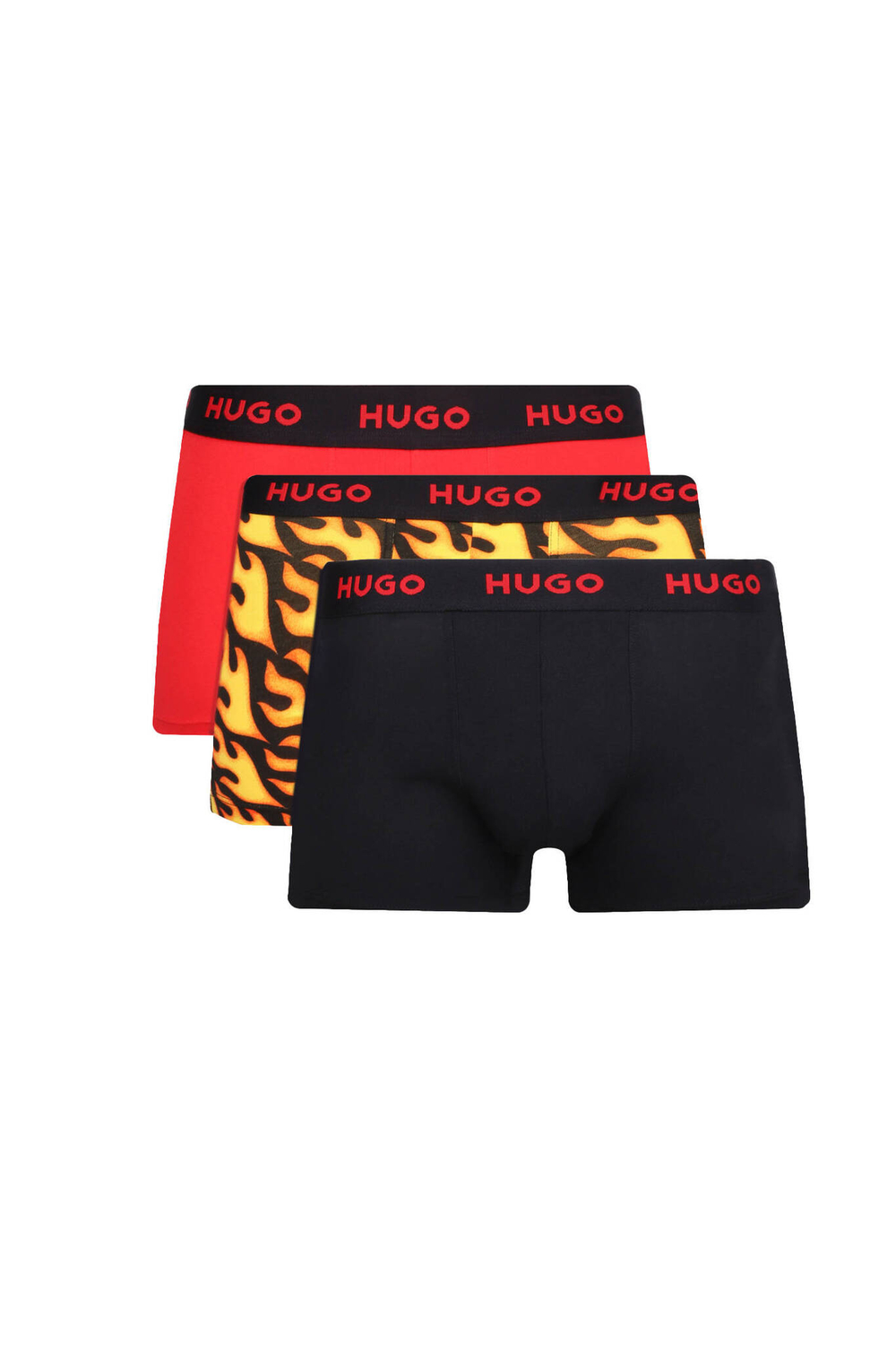 Трусики-боксеры 3шт. Hugo Bodywear - оранжевый(50480170)