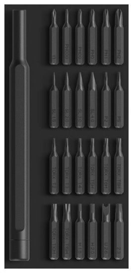 Отвертка с насадками Xiaomi MiJia Wiha Screwdriver Set (25 предм.)