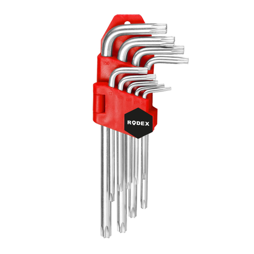 НАБОР КЛЮЧ ШЕСТИГР.ТОРЦ. RODEX T10-T50 9ШТ RHT0501111009
