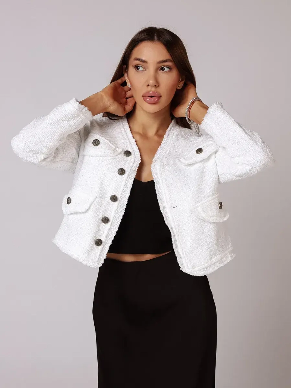 Жакет old money теплый