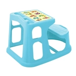 СТОЛ-ПАРТА ДЕТСКАЯ С АППЛИКАЦИЕЙ 730х500 ММ (голубой)