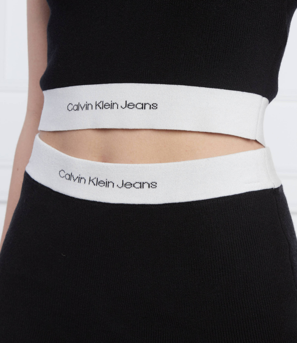 юбка CALVIN KLEIN JEANS - черный(J20J218855)
