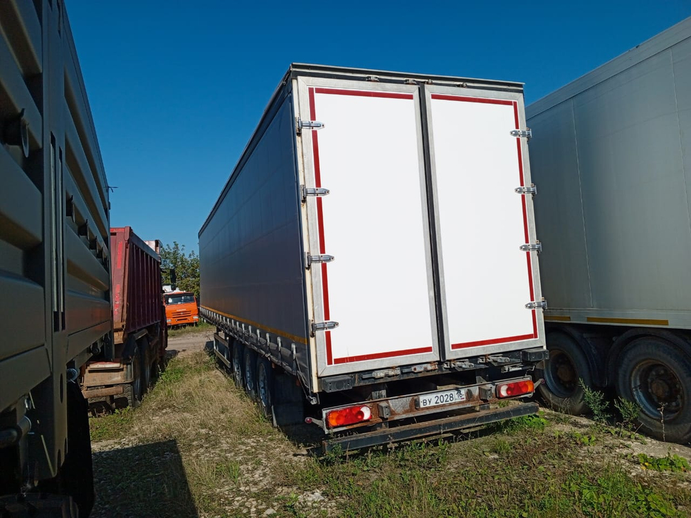 Туймазинский завод автобетоновозов 5885* Полуприцеп шторный 588510