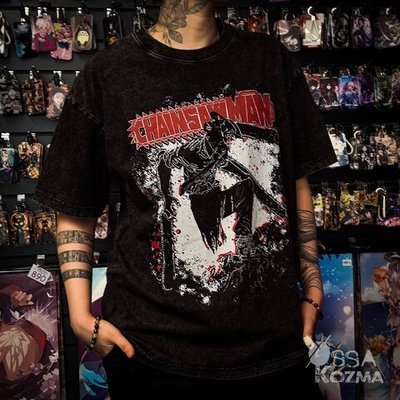 Футболка Демон-бензопила