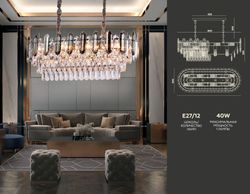 Ambrella Подвесная люстра с хрусталем Traditional TR5199